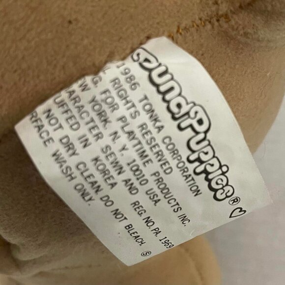 Pound Puppies Talking Recording Repeat Talk Back Tonka Plush Vintage 1986 WORKS - Picture 9 of 11